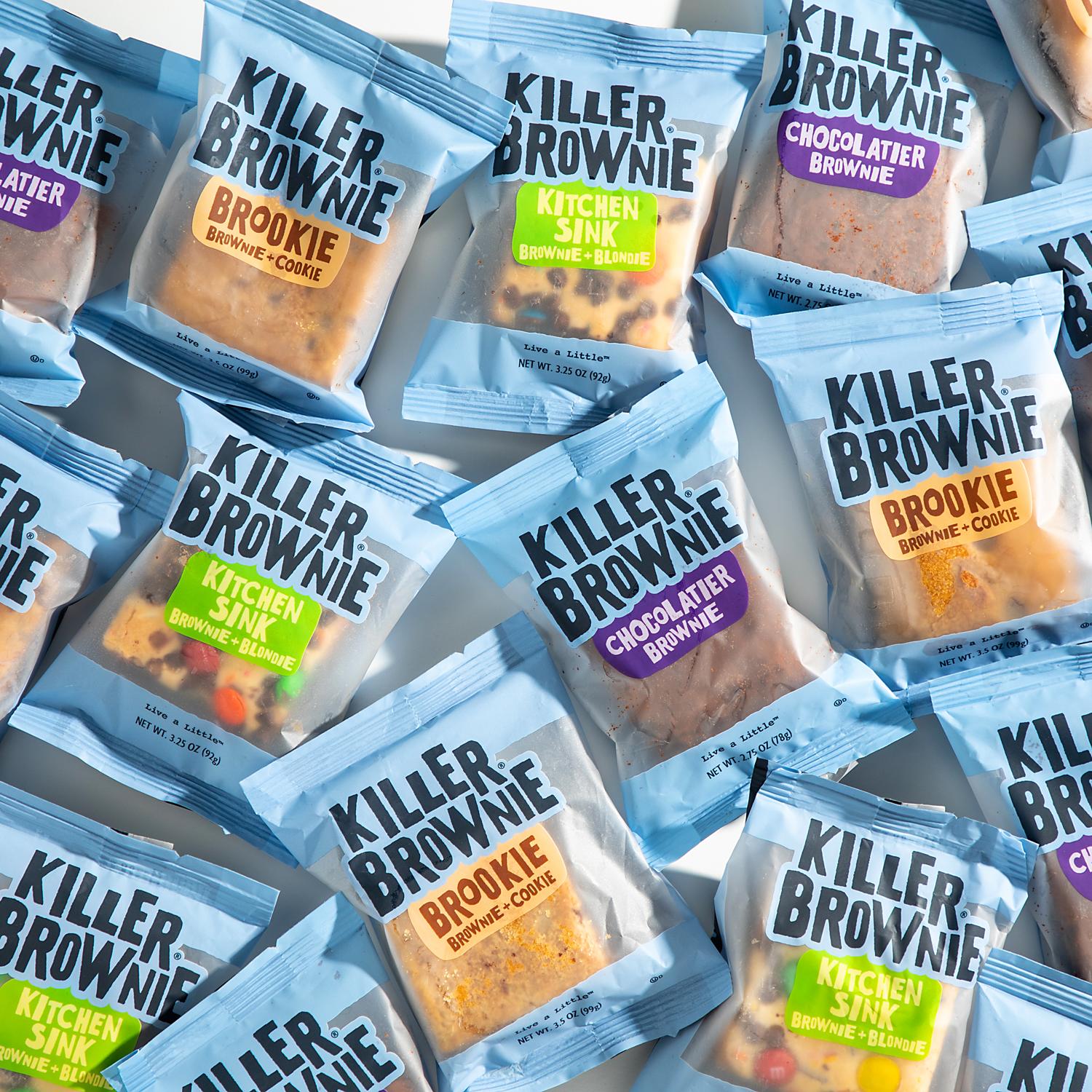 Killer brownie choose your own 18 count kitchen sink, brookie and chocolatier