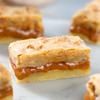 Fall cookie and candy gift box with killer brownie apple caramel bars
