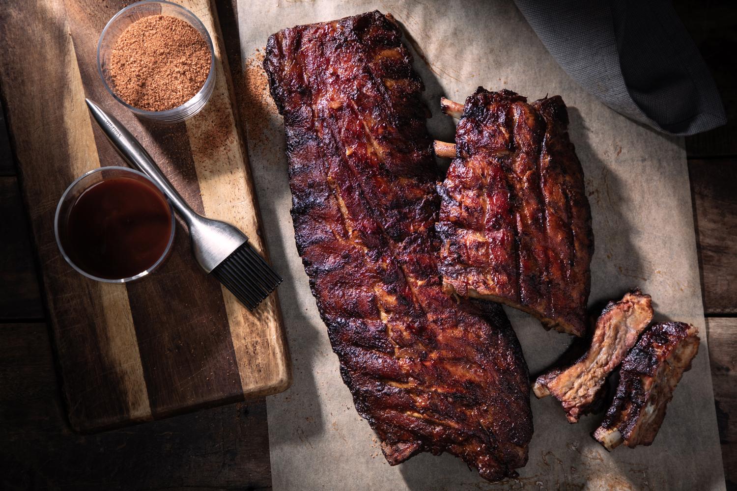 Smoked Right Here Baby Back Ribs Cookout