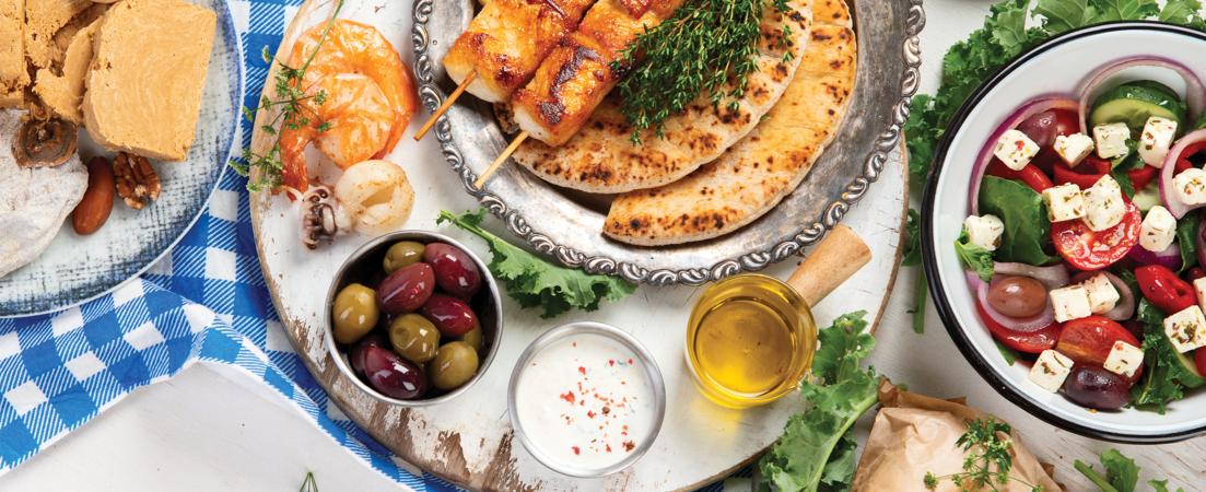 Taste of Greece: Shrimp, Lamb, & Phyllo