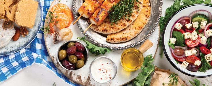 Taste of Greece: Shrimp, Lamb, & Phyllo