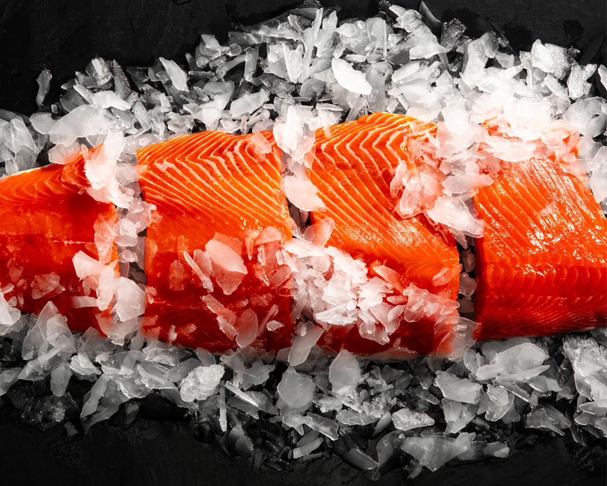 Whole Salmon Sidewalk Sale