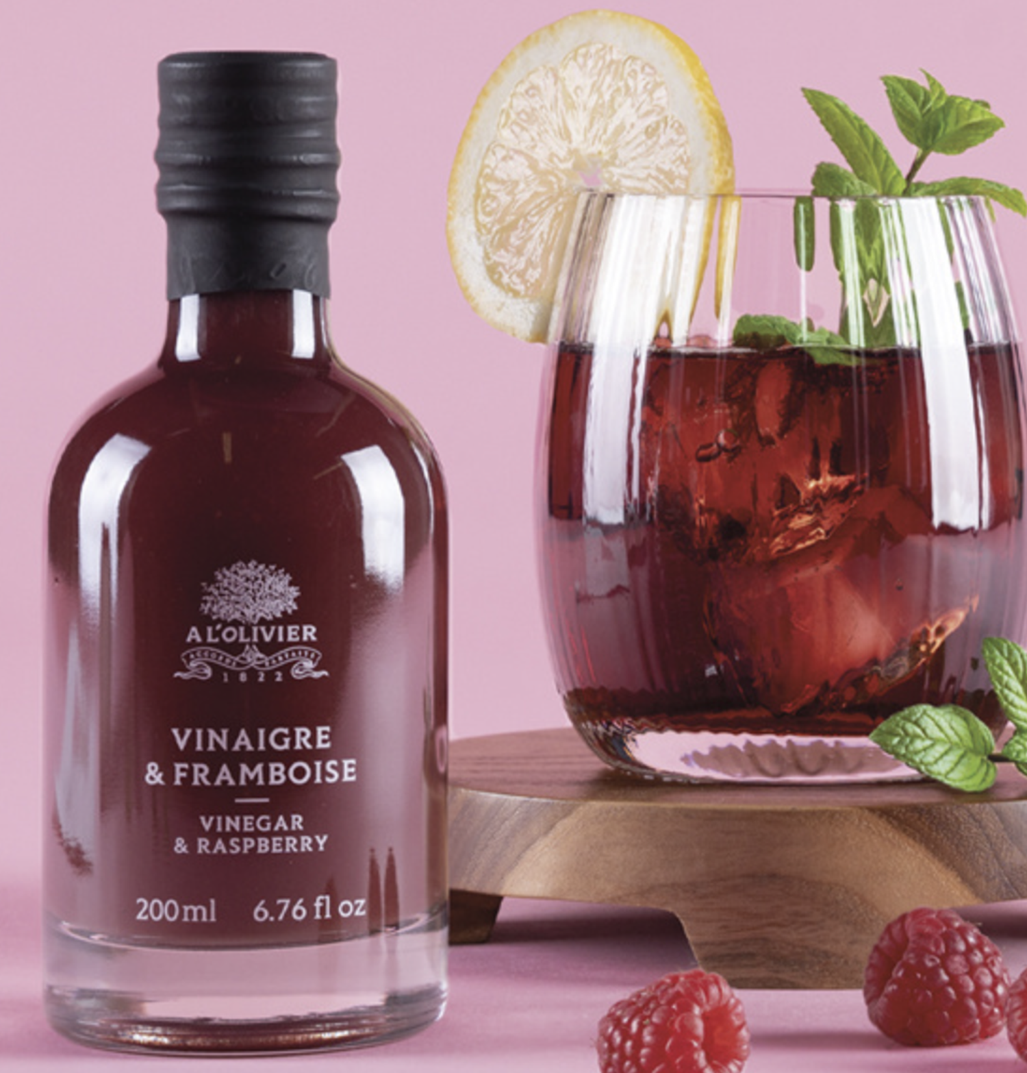 A L'Olivier Raspberry Vinegar