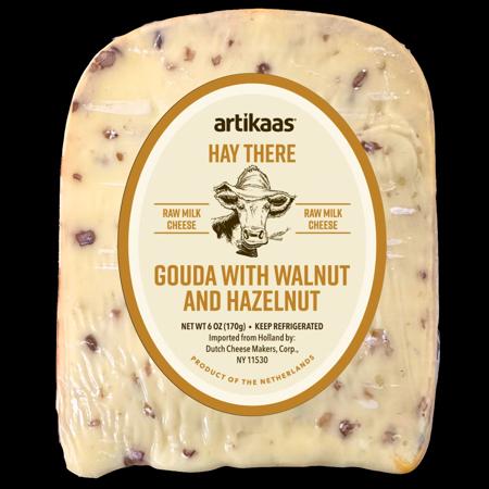 Artikaas Hay There Raw Gouda with walnut and hazelnut