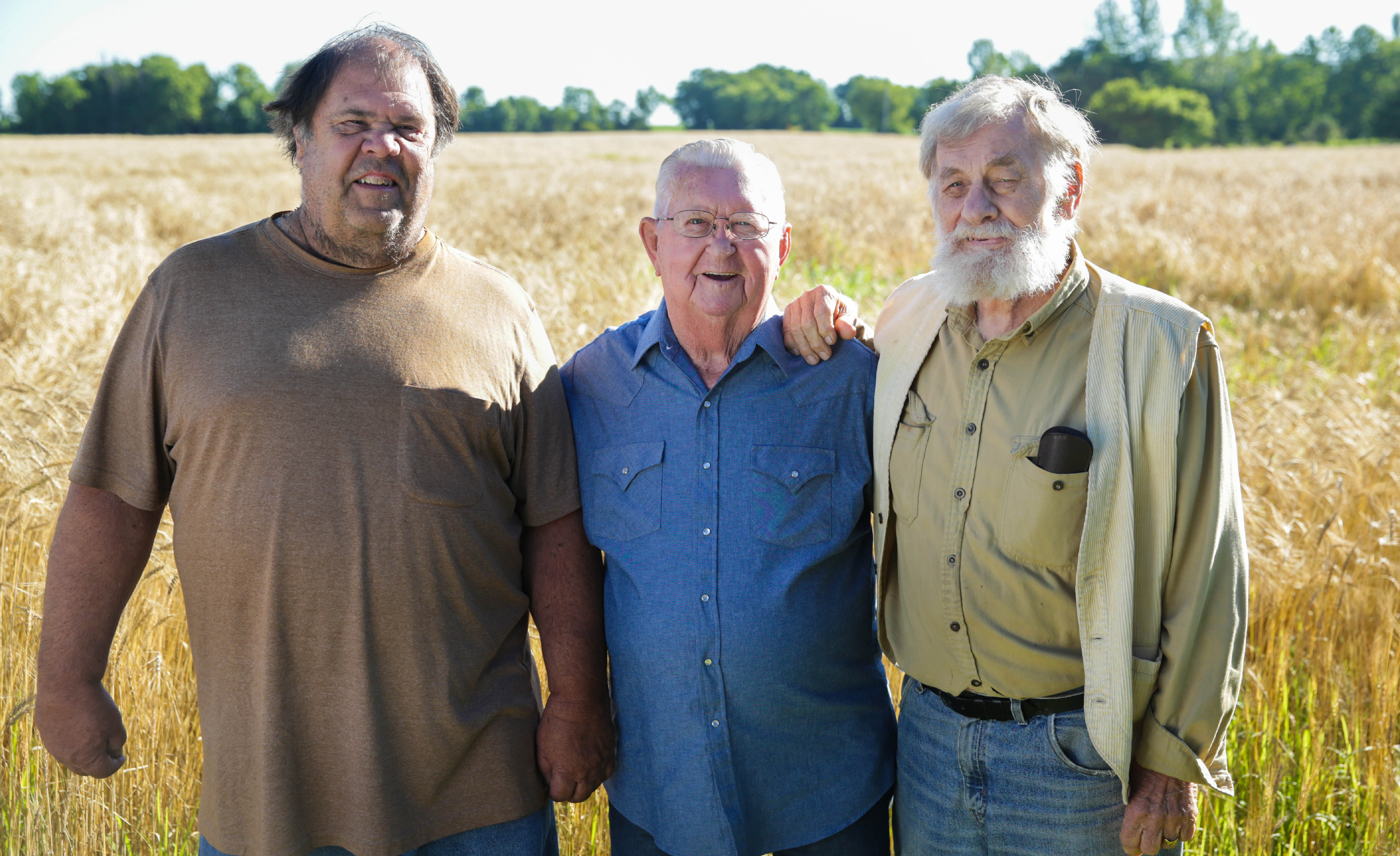 Danny Jones, the late Dale Friesen, and Ed Hill