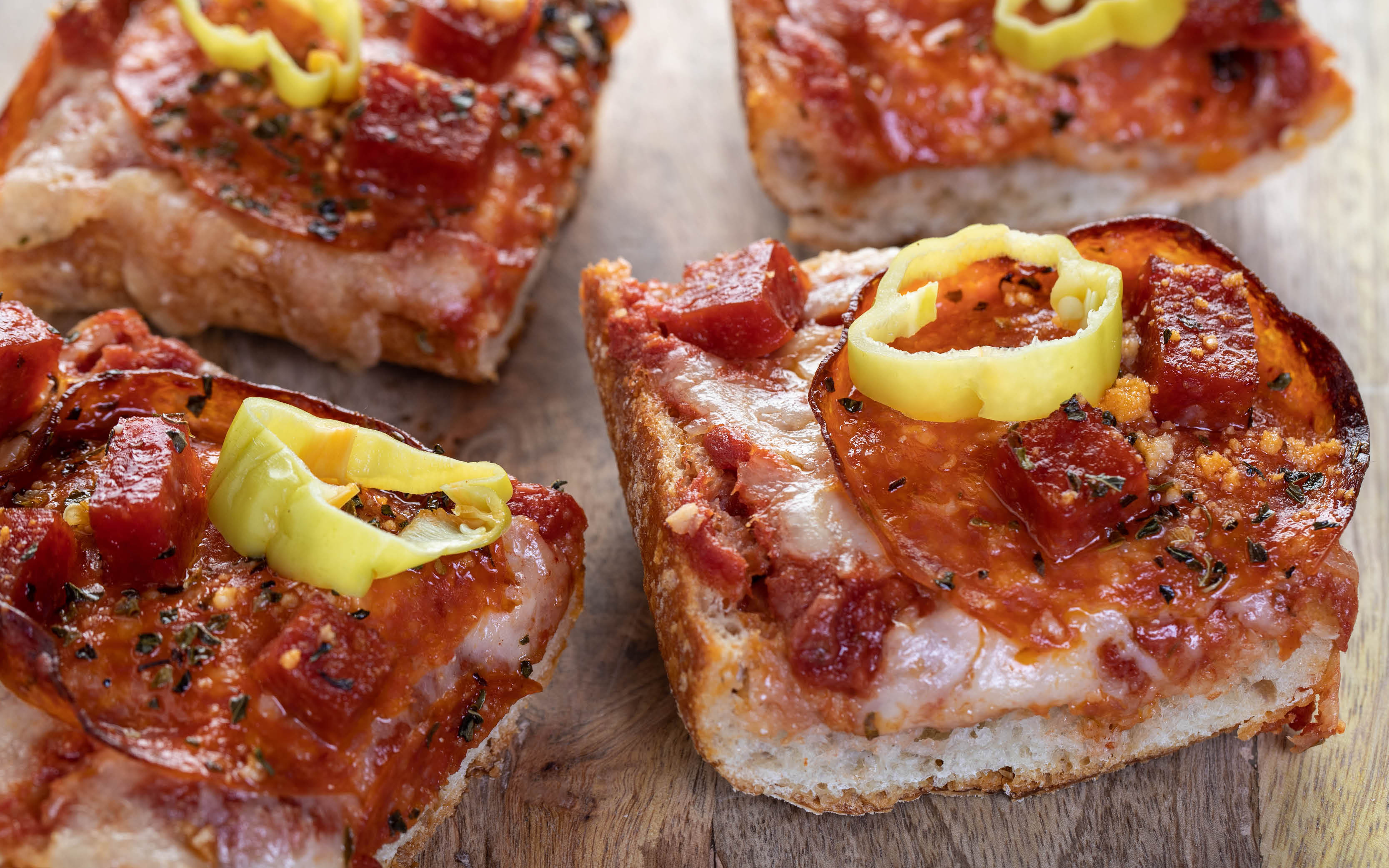 Pepperoni Pizza Baguette