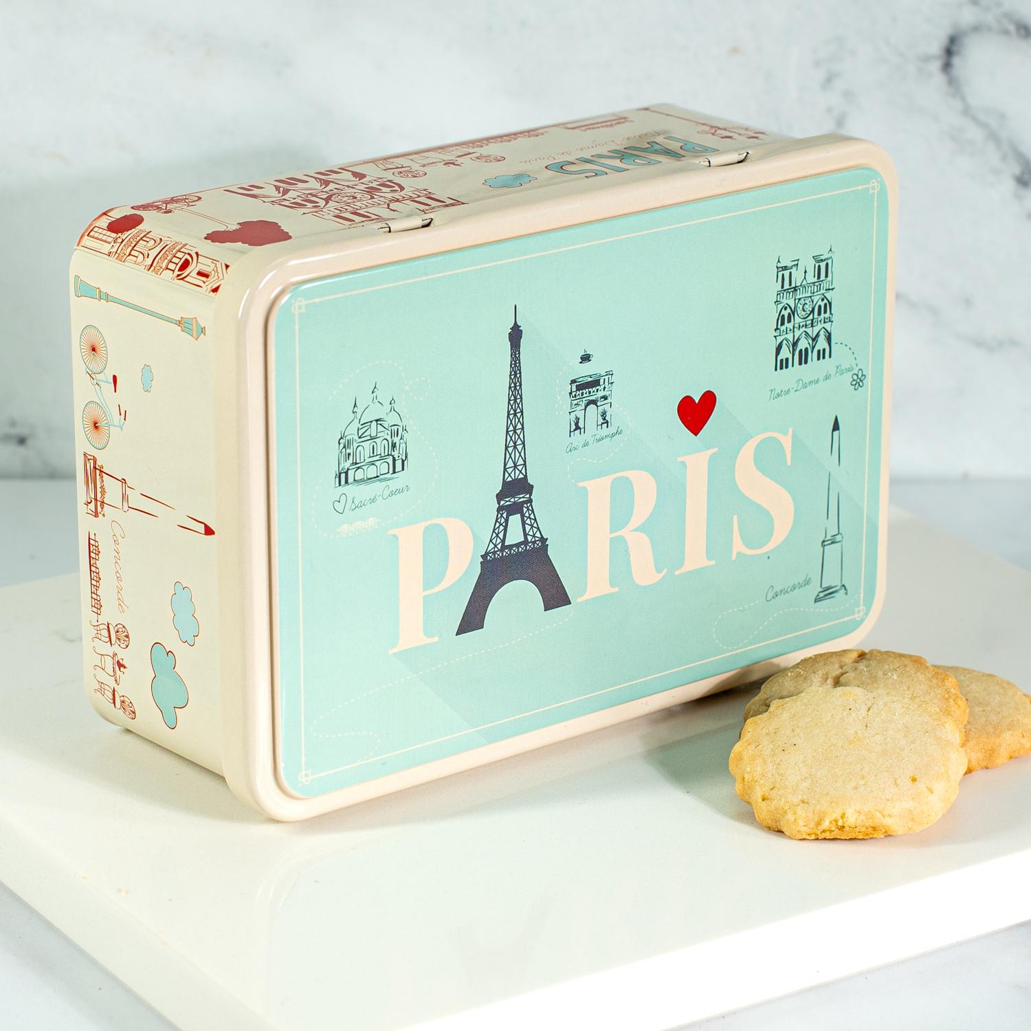 Paris Blue Tin