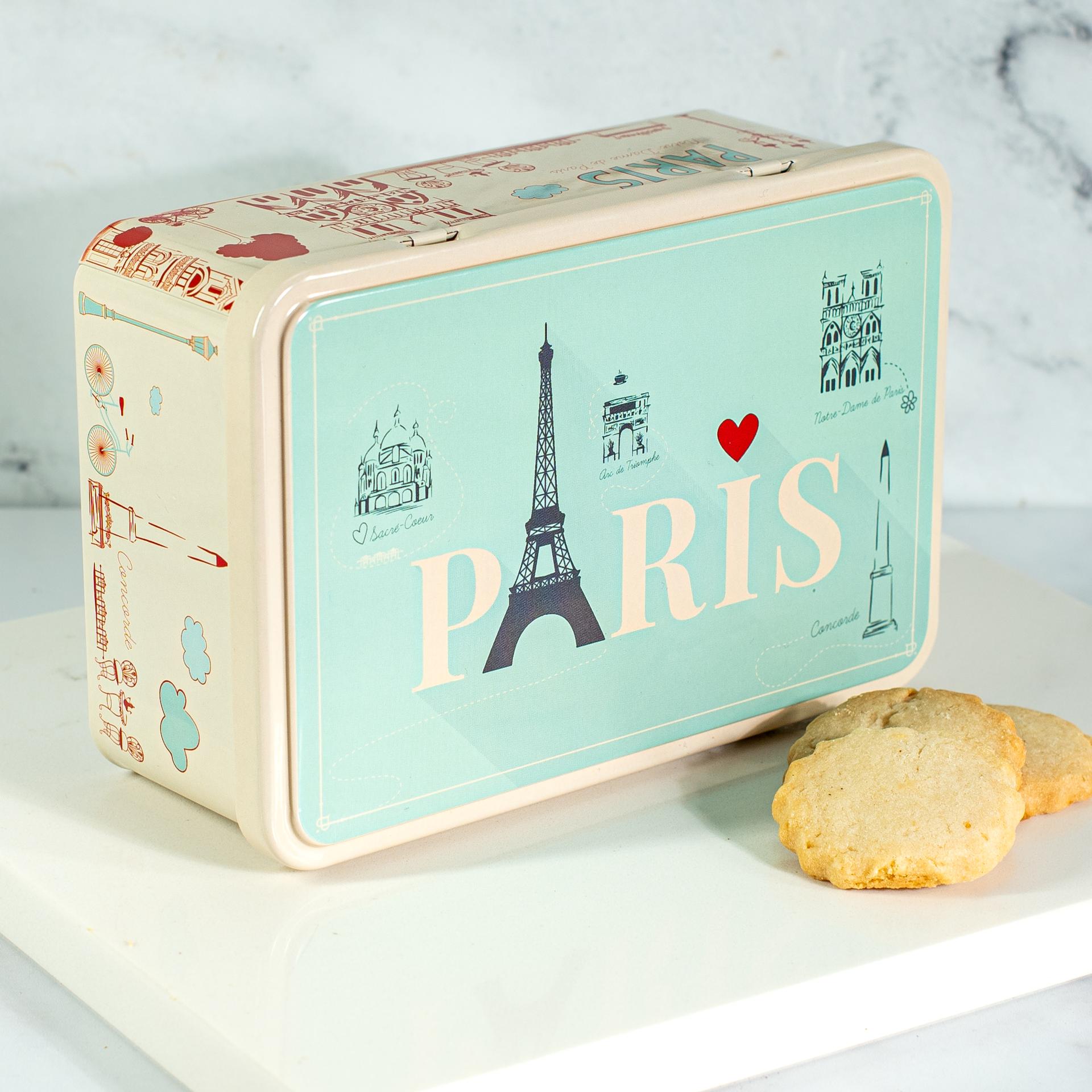 Paris Blue Tin