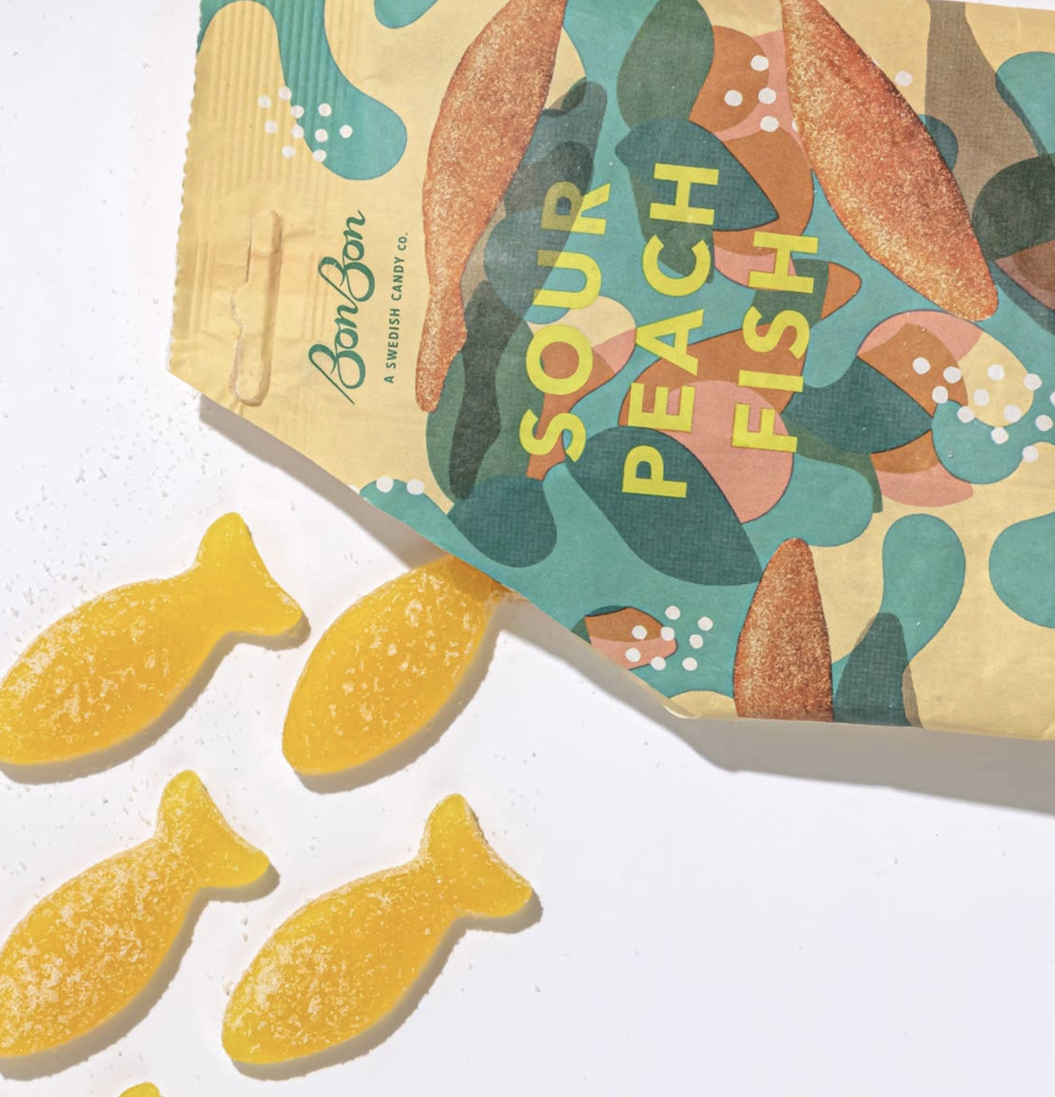 Bonbon Sour Peach Swedish Fish