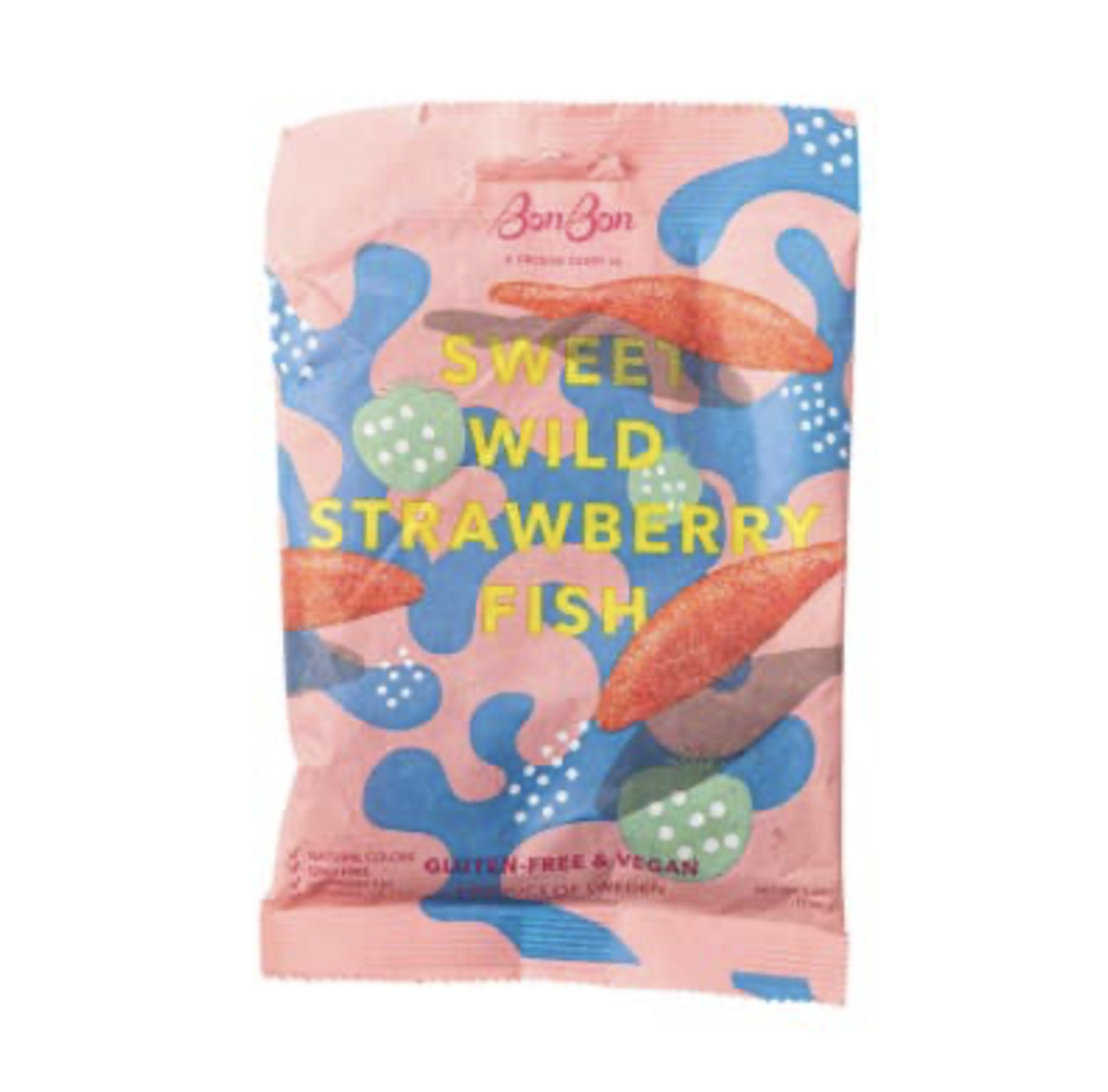 sweet strawberry fish bonbon