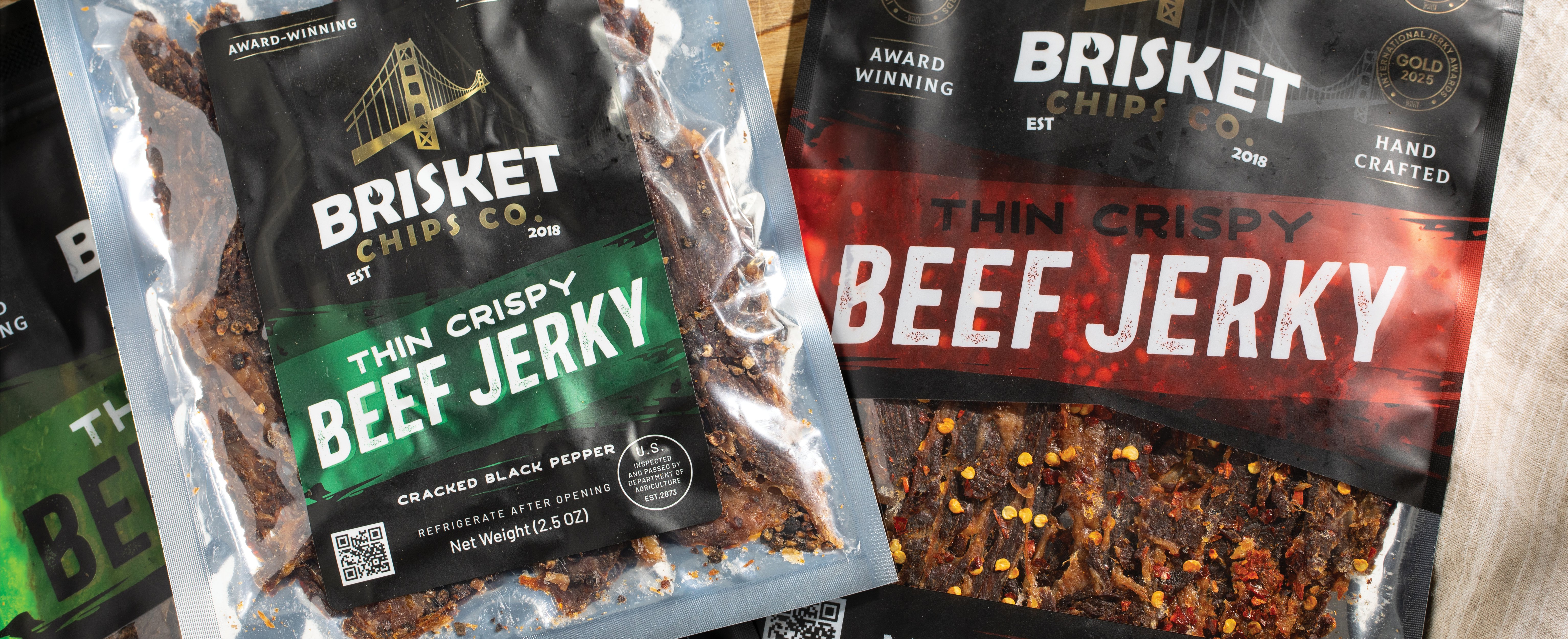 Brisket Chips Co. Beef Jerky