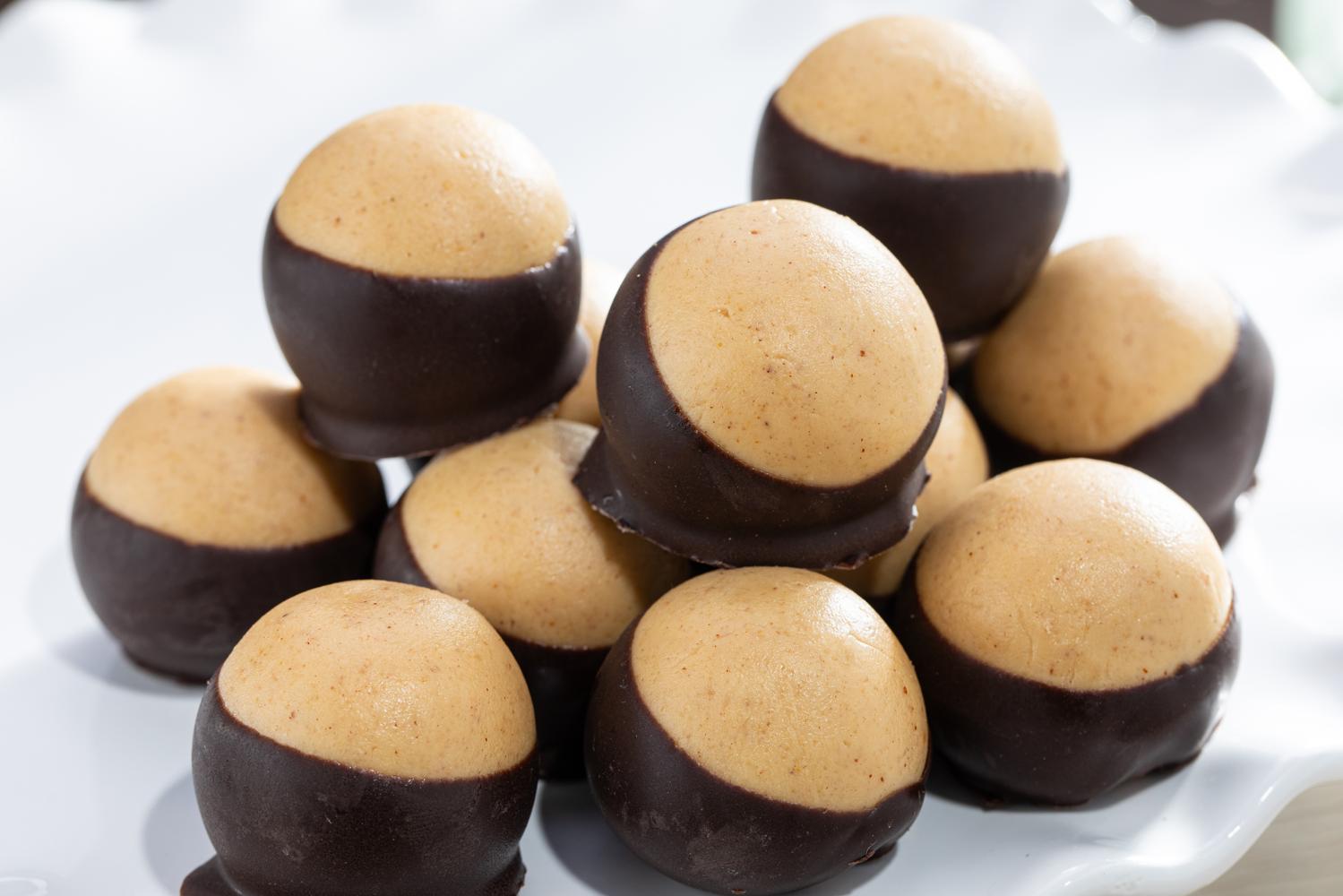 The Best Buckeyes in Ohio - One Dozen DLM Buckeyes Gift Box