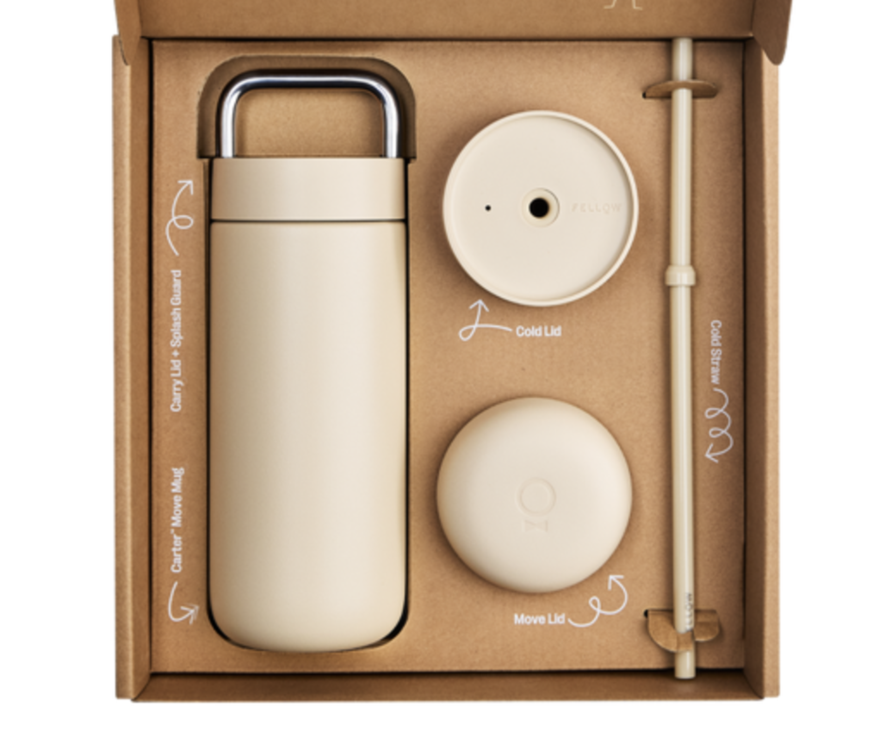 Fellow Carter 3 in 1 tumbler set DUNE