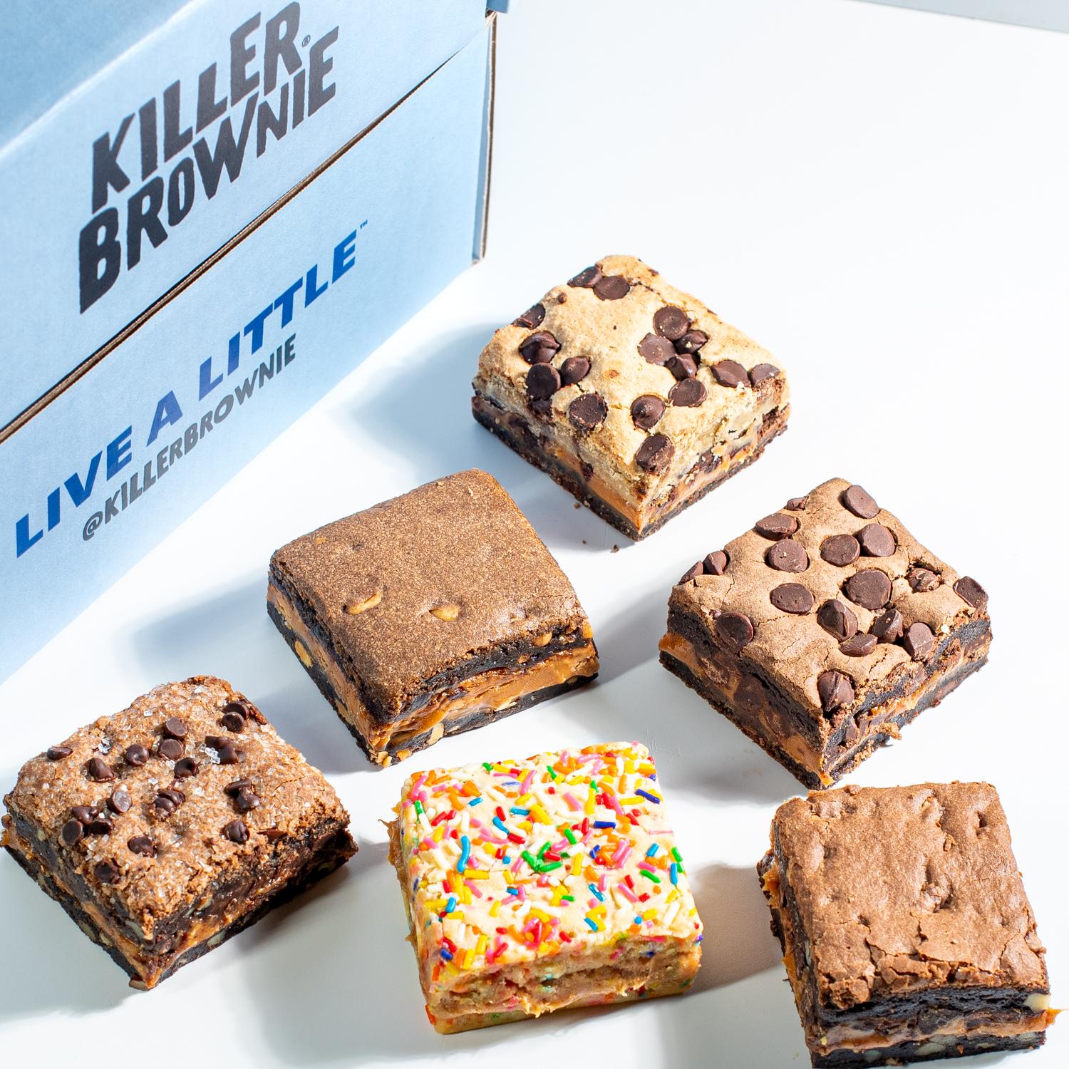 Choose your own killer brownie six pack