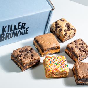 Choose your own killer brownie six pack