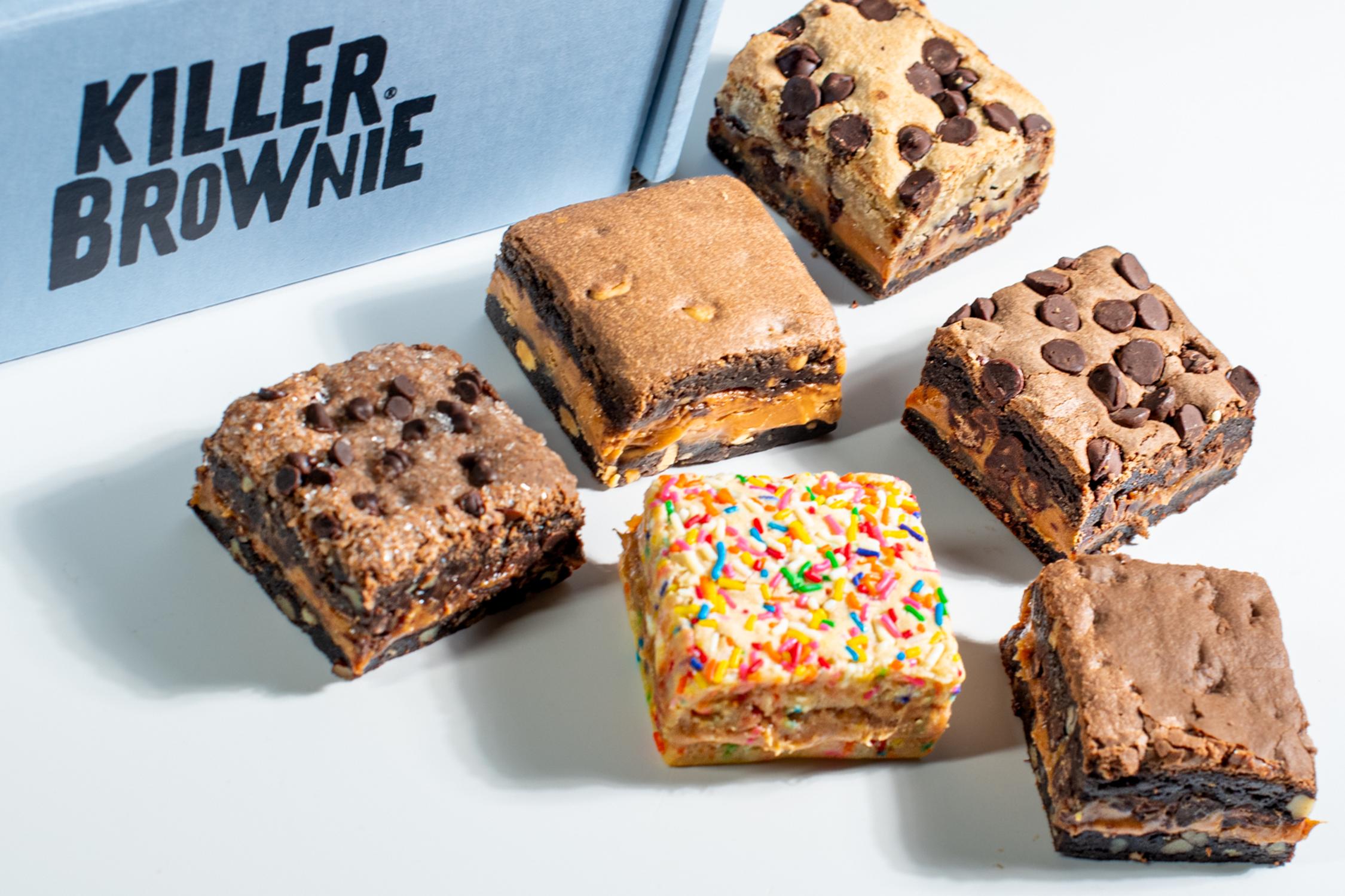 Killer Brownie® Choose Your Own Brownies With Caramel - 6 Pack