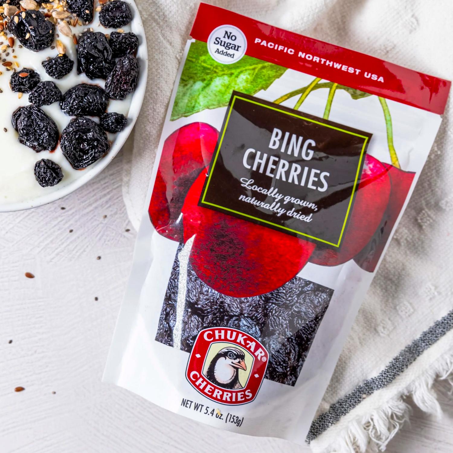 Chukar Cherries Dried Bing Cherries