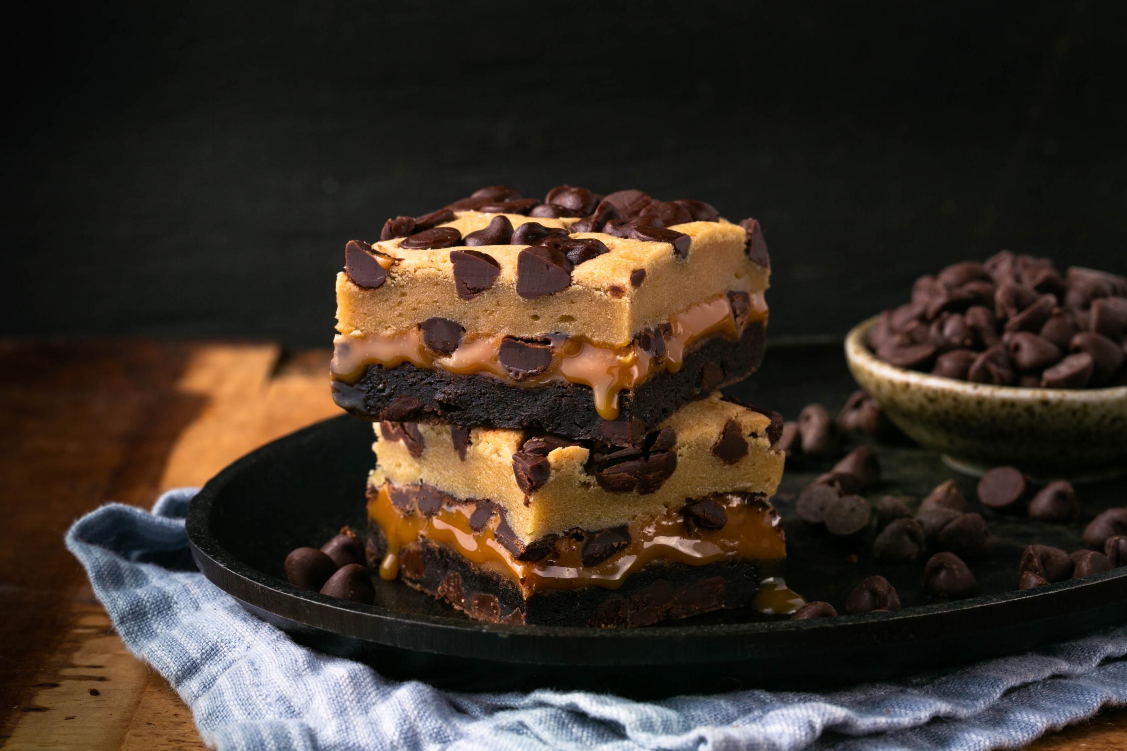 cookie dough killer brownie