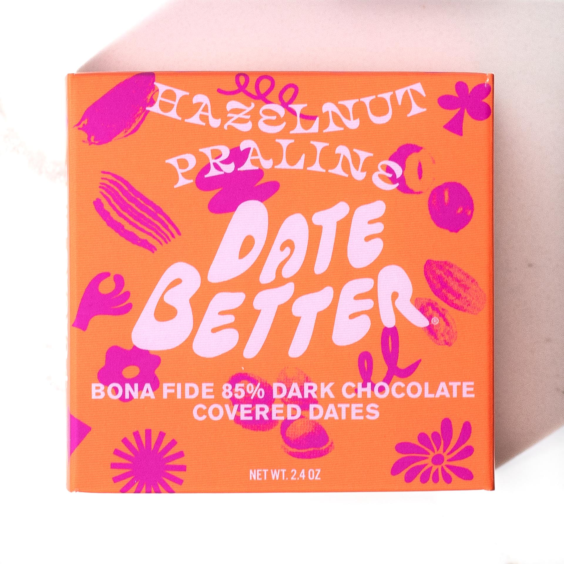Date Better Praline Dark Chocolate Covered Dates