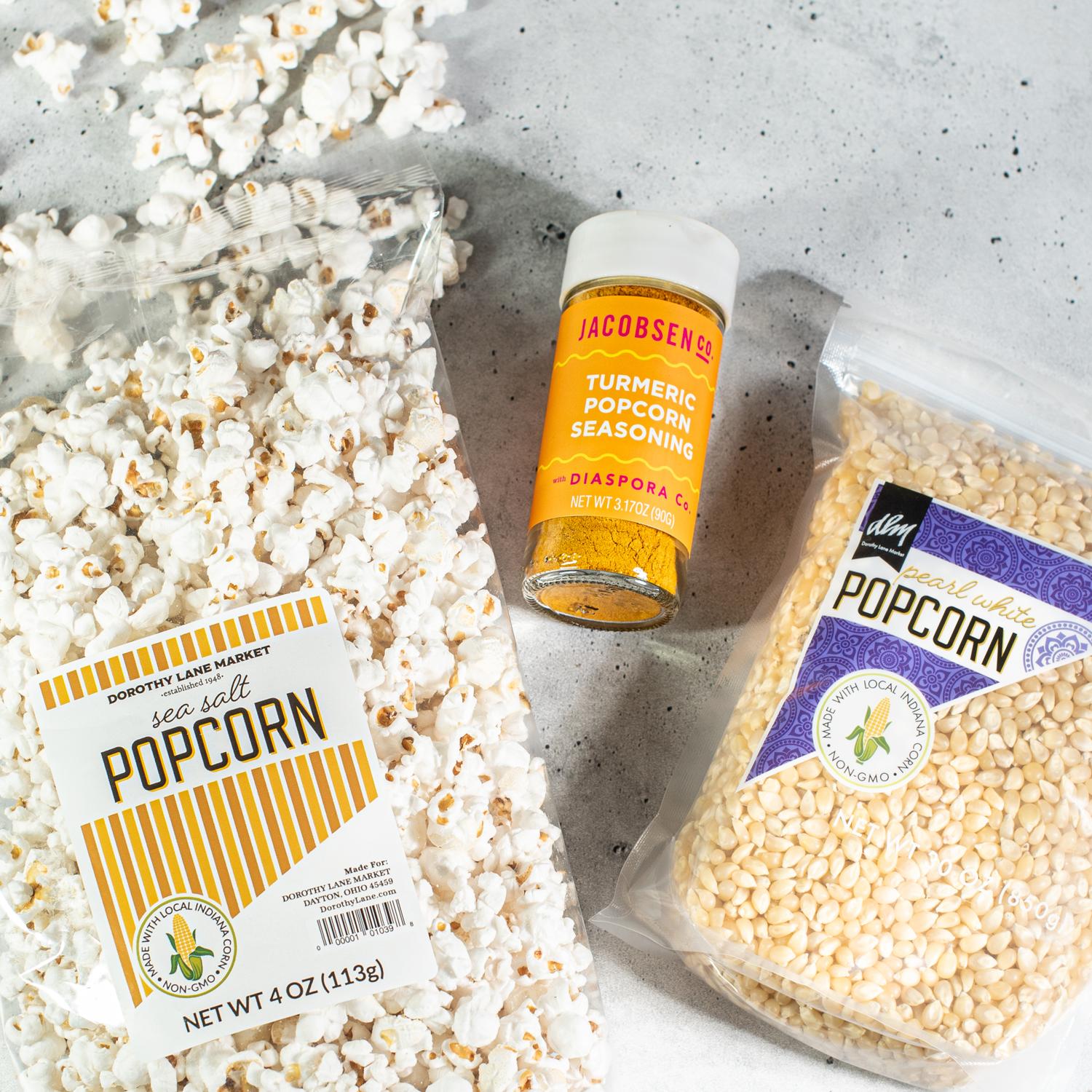 DLM Popcorn Kit with Jacobsen Salt Co Popcorn Seasoning