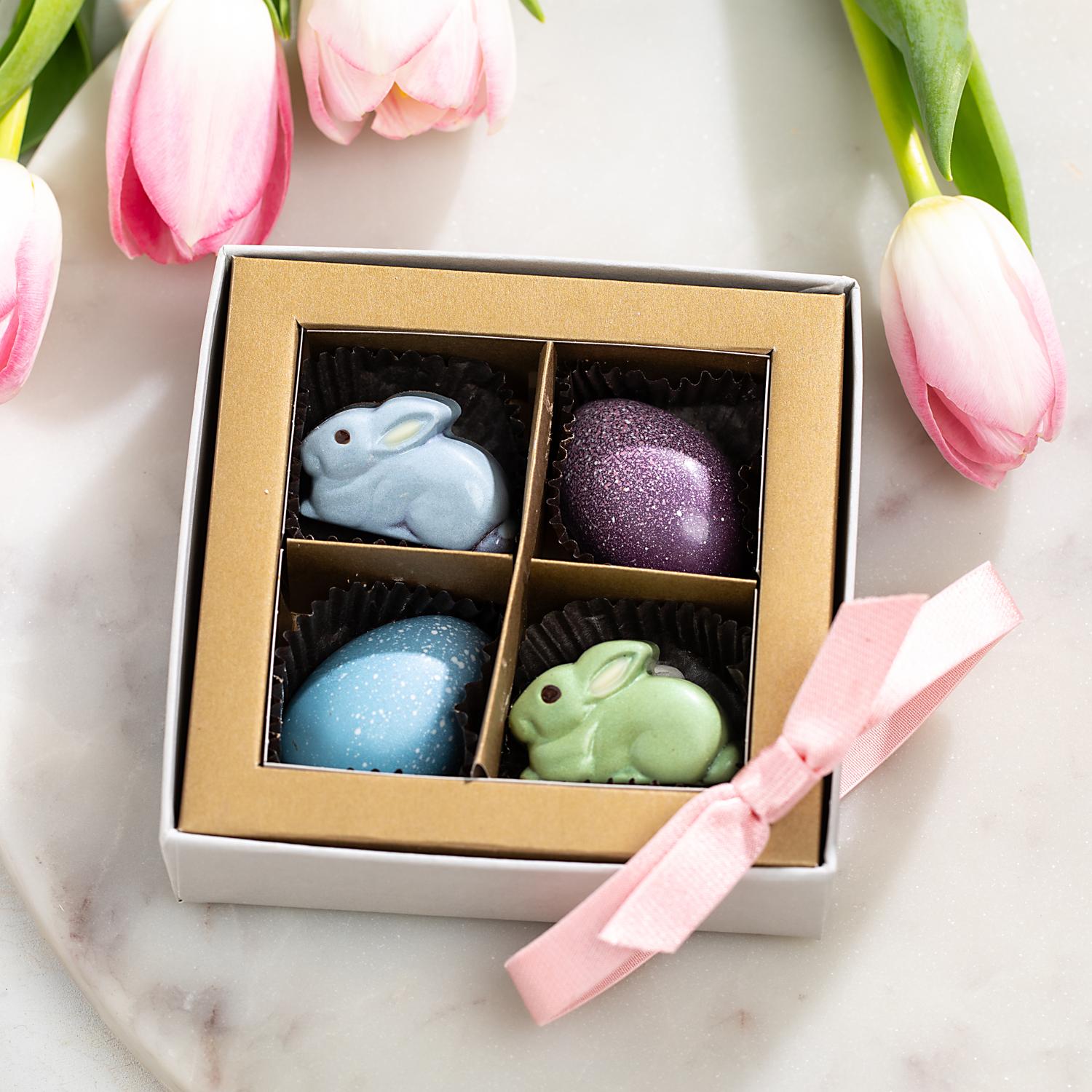Ghyslain Chocolates in the Easter Cookie and Candy Gift Box