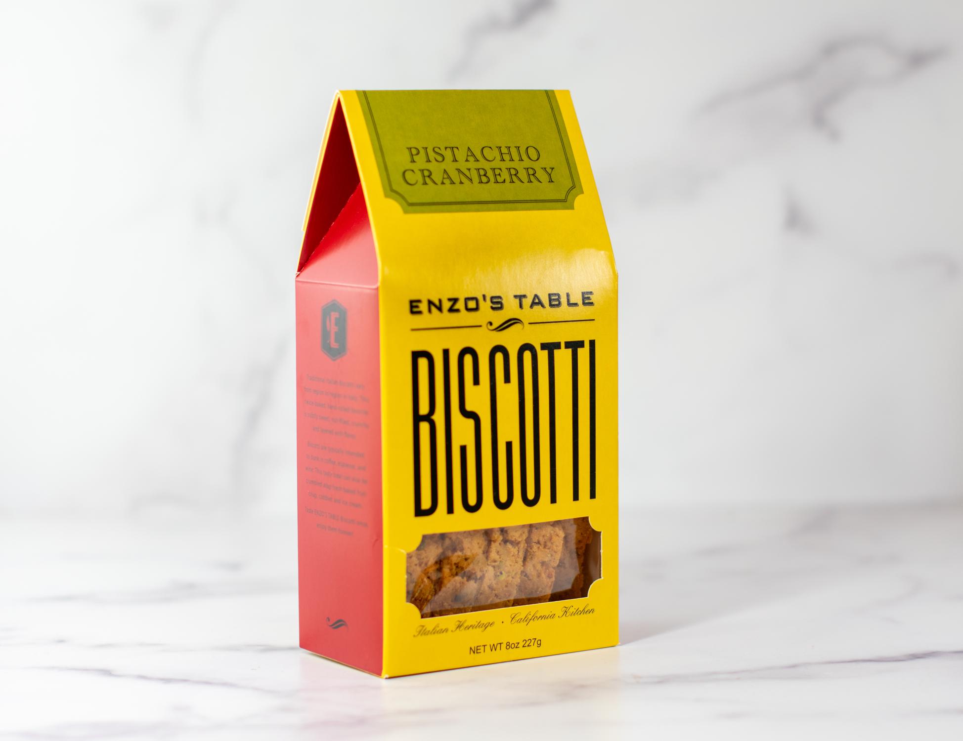 Enzo pistachio biscotti