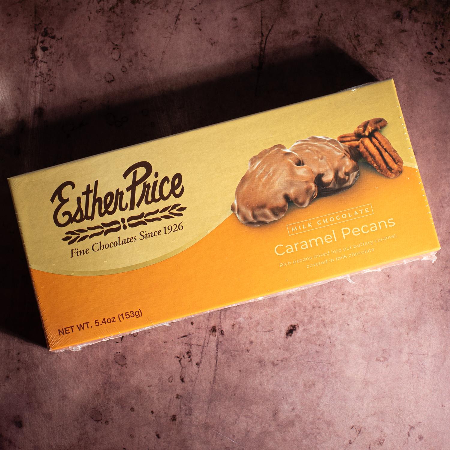 Esther Price Milk Chocolate Caramel Pecans 5.40 oz