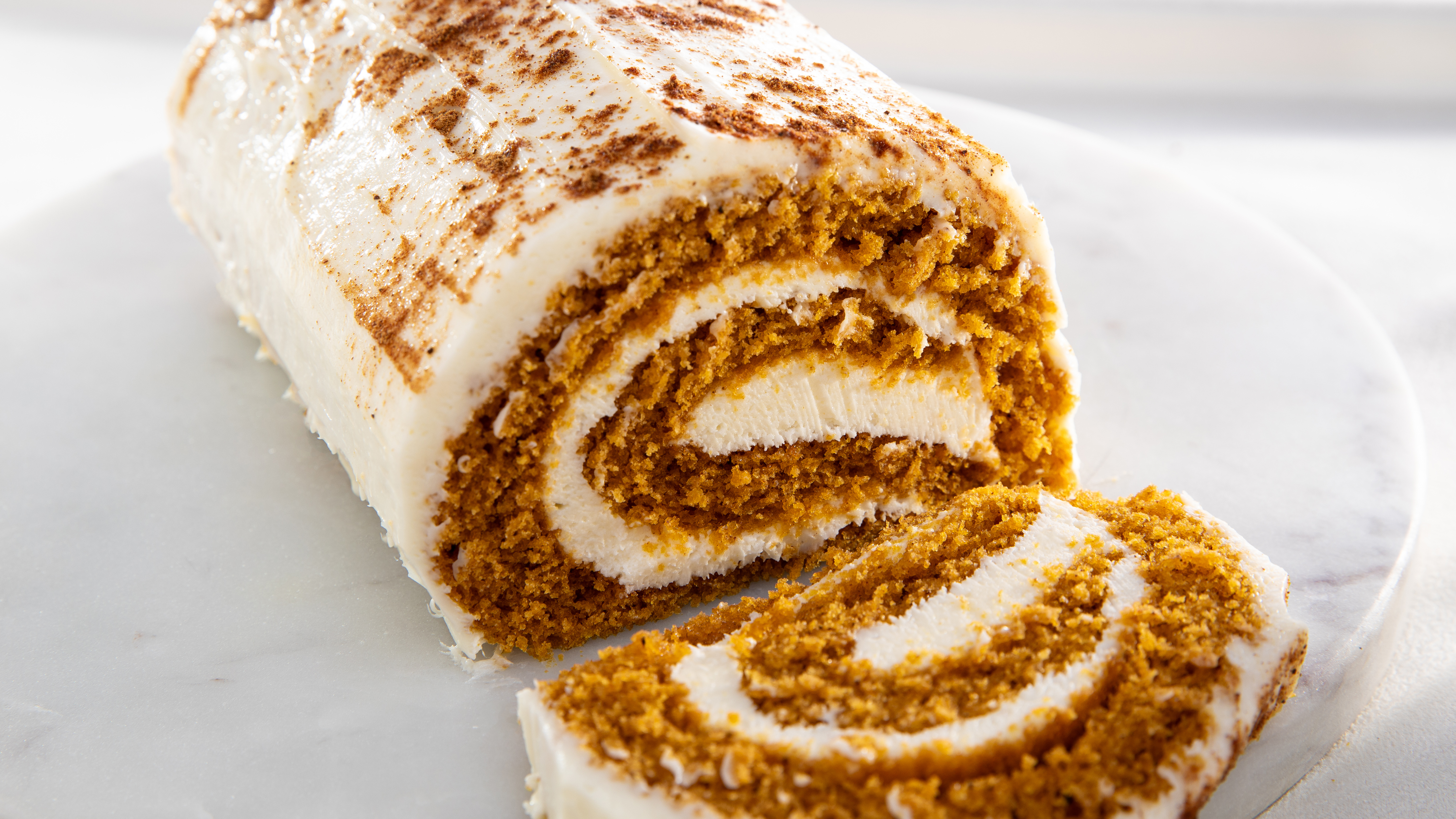 Pumpkin Cheese Roll