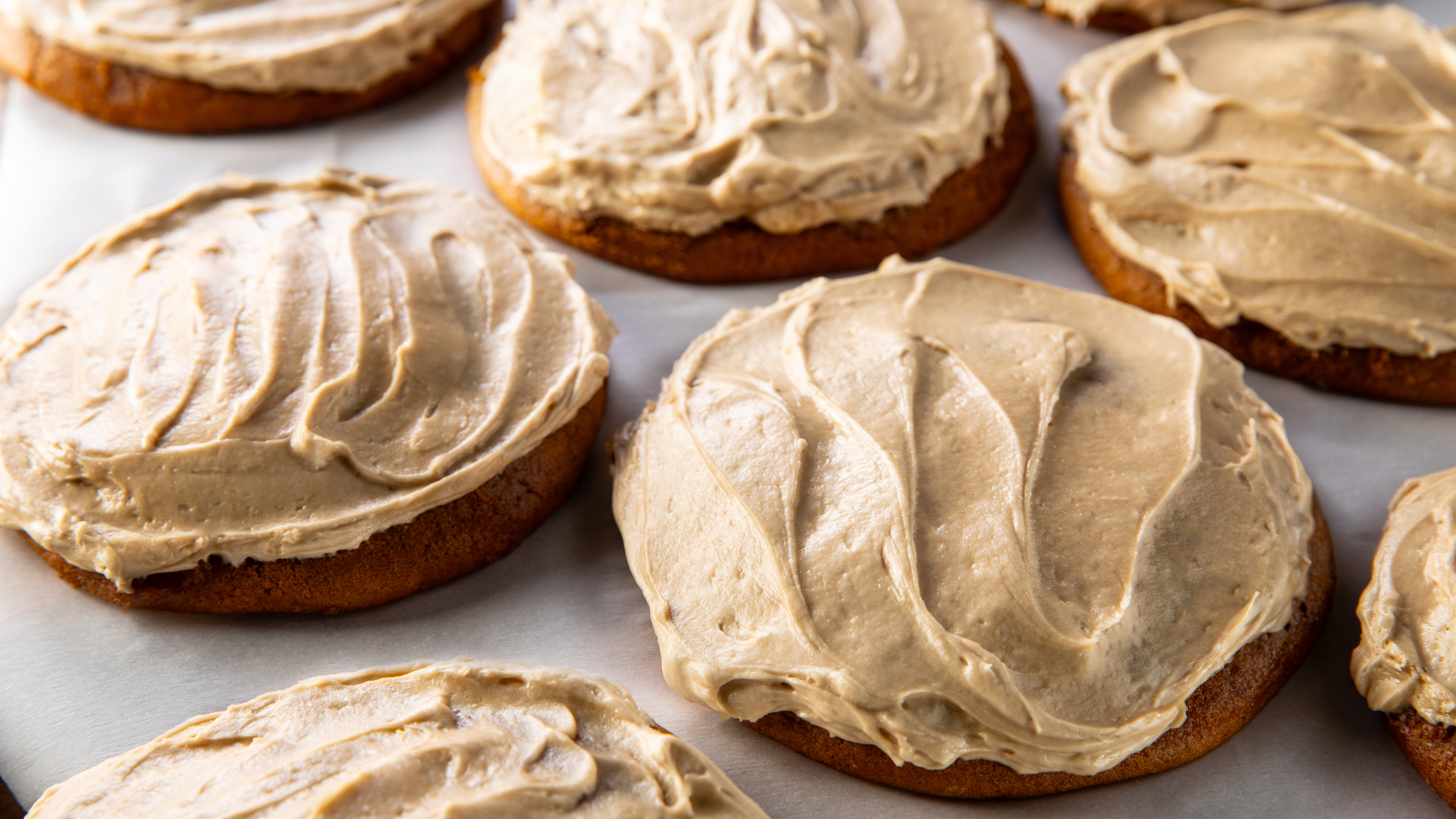 Caramel Iced Pumpkin Cookies