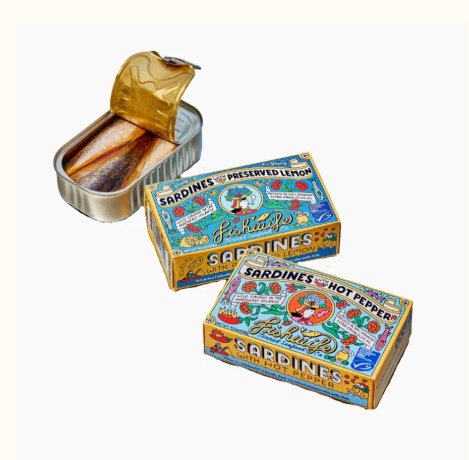 Fishwife Tinned Seafood Company Sardines