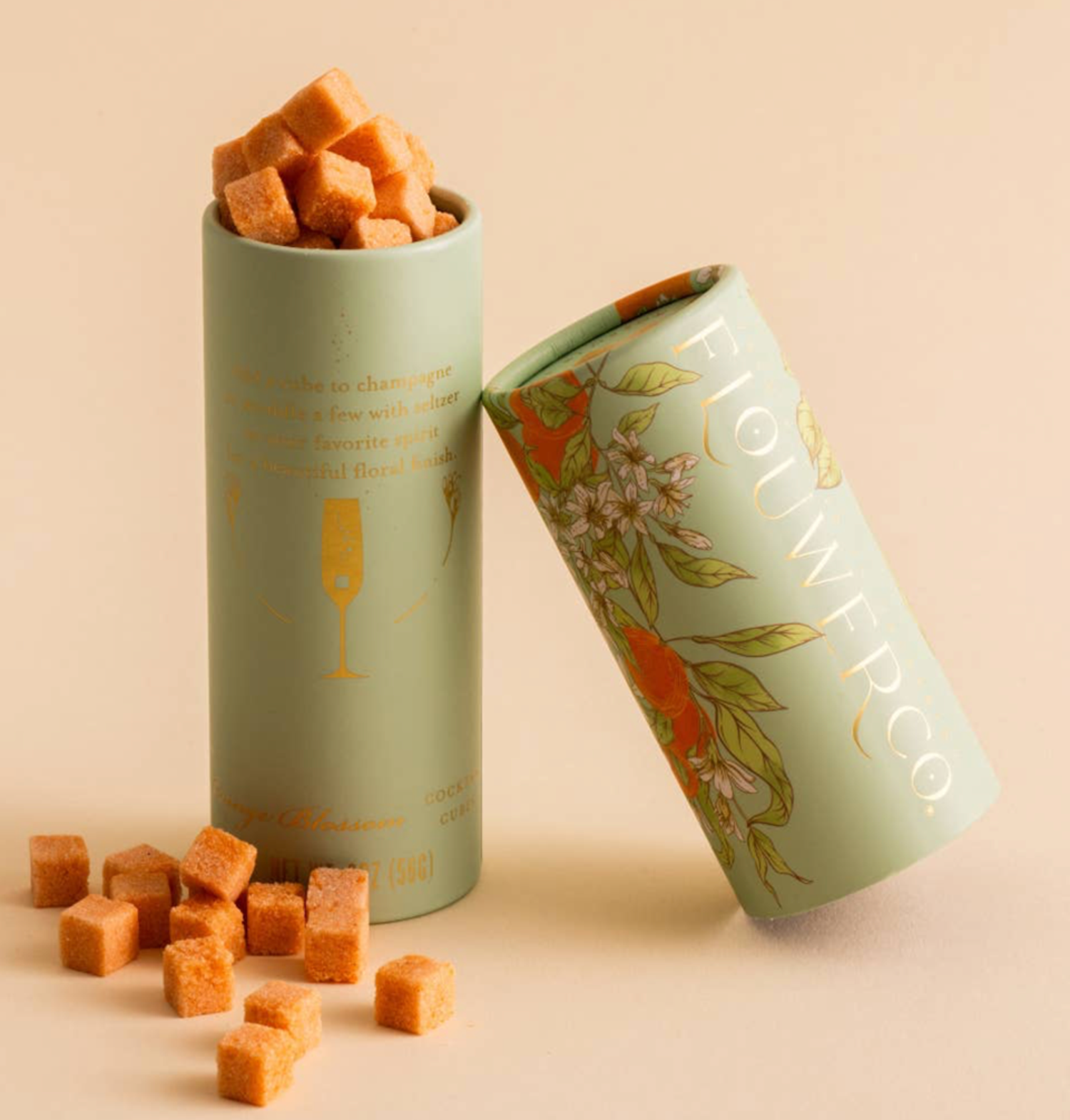 Flouwer Co Cocktail Cubes Orange Blossom