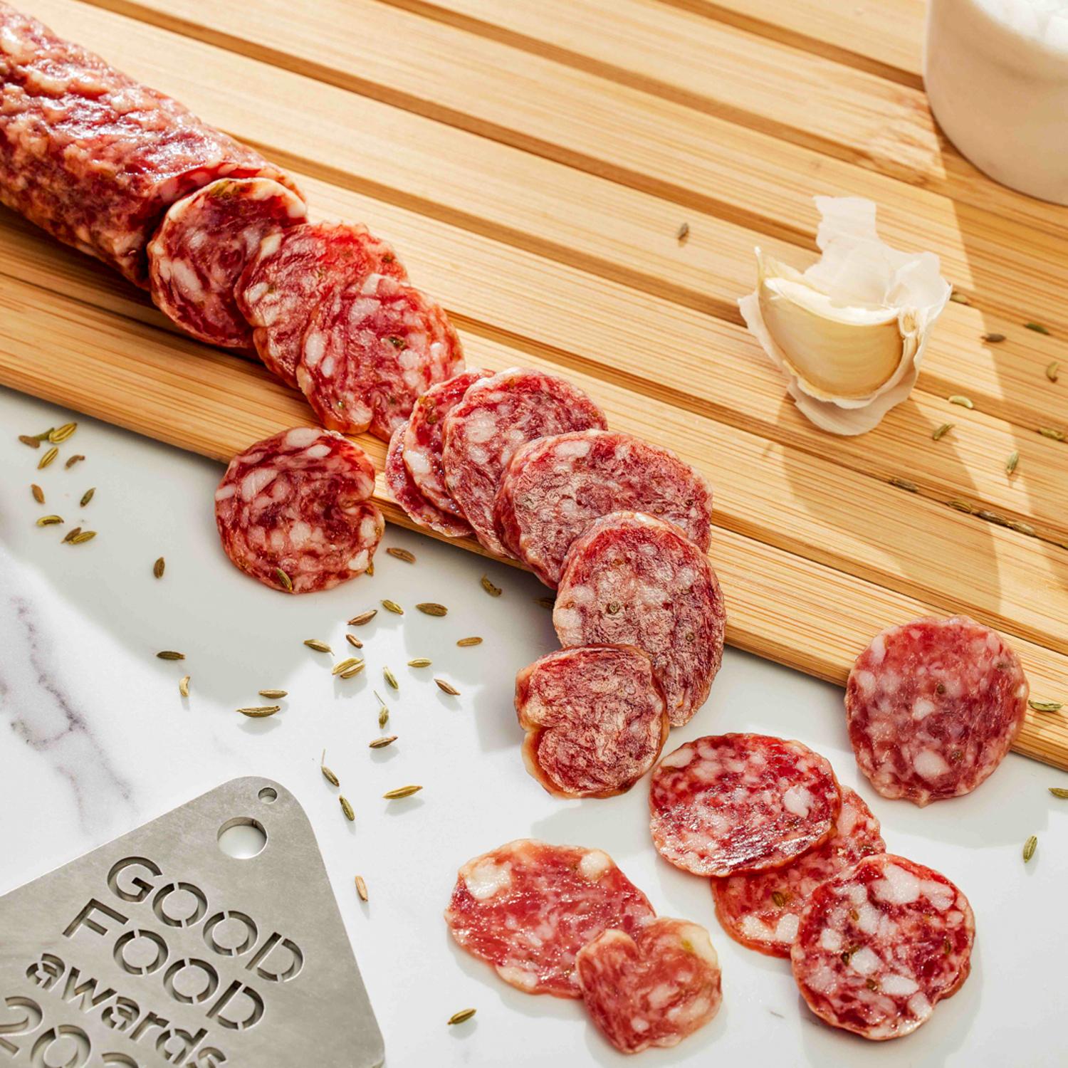 Foris Extraordinary Meats Fino Fennel and Garlic Salami