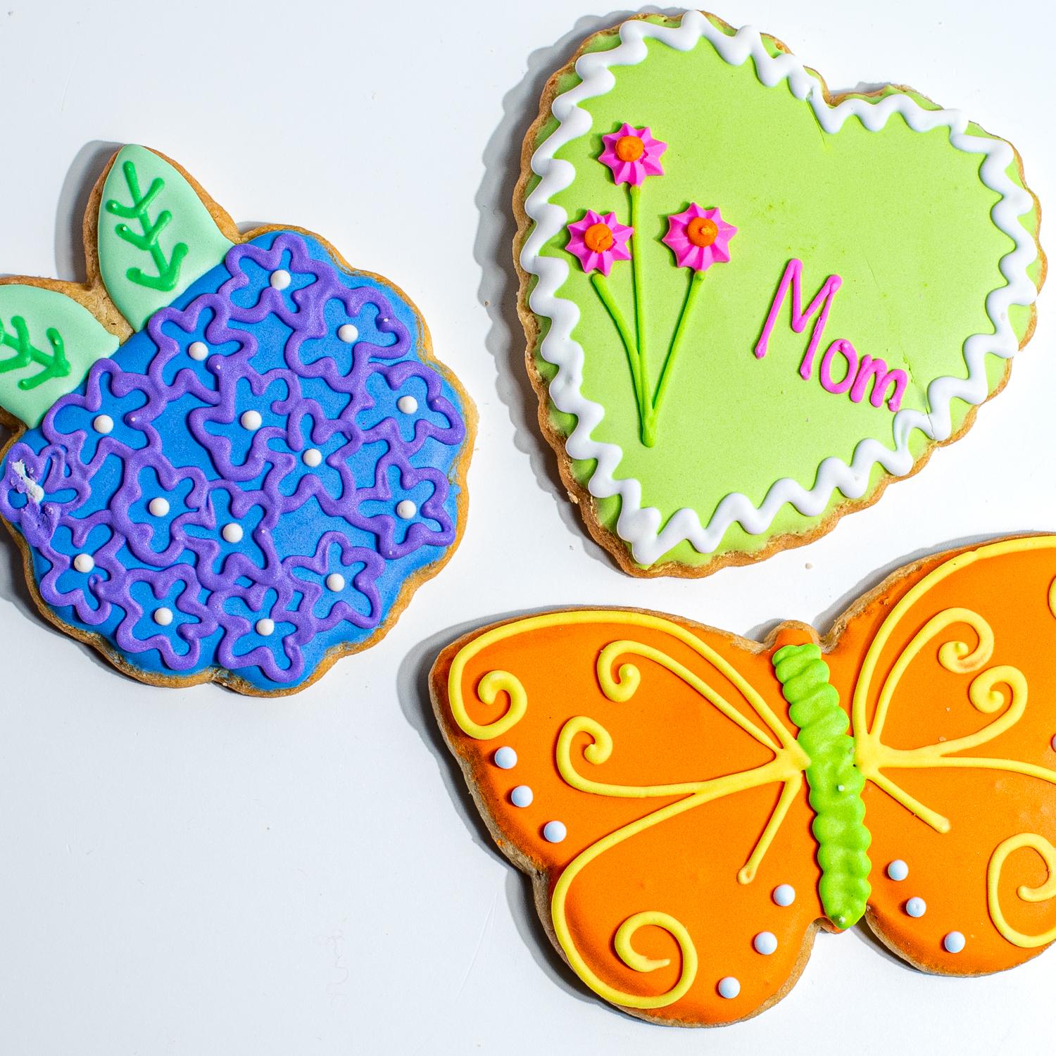 Frosted Baker Love Mom Cookies