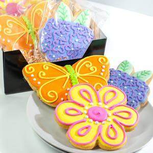 Frosted Bakery Flower cookies 6 pack