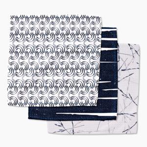 Geometry Night Reeds Dishcloths