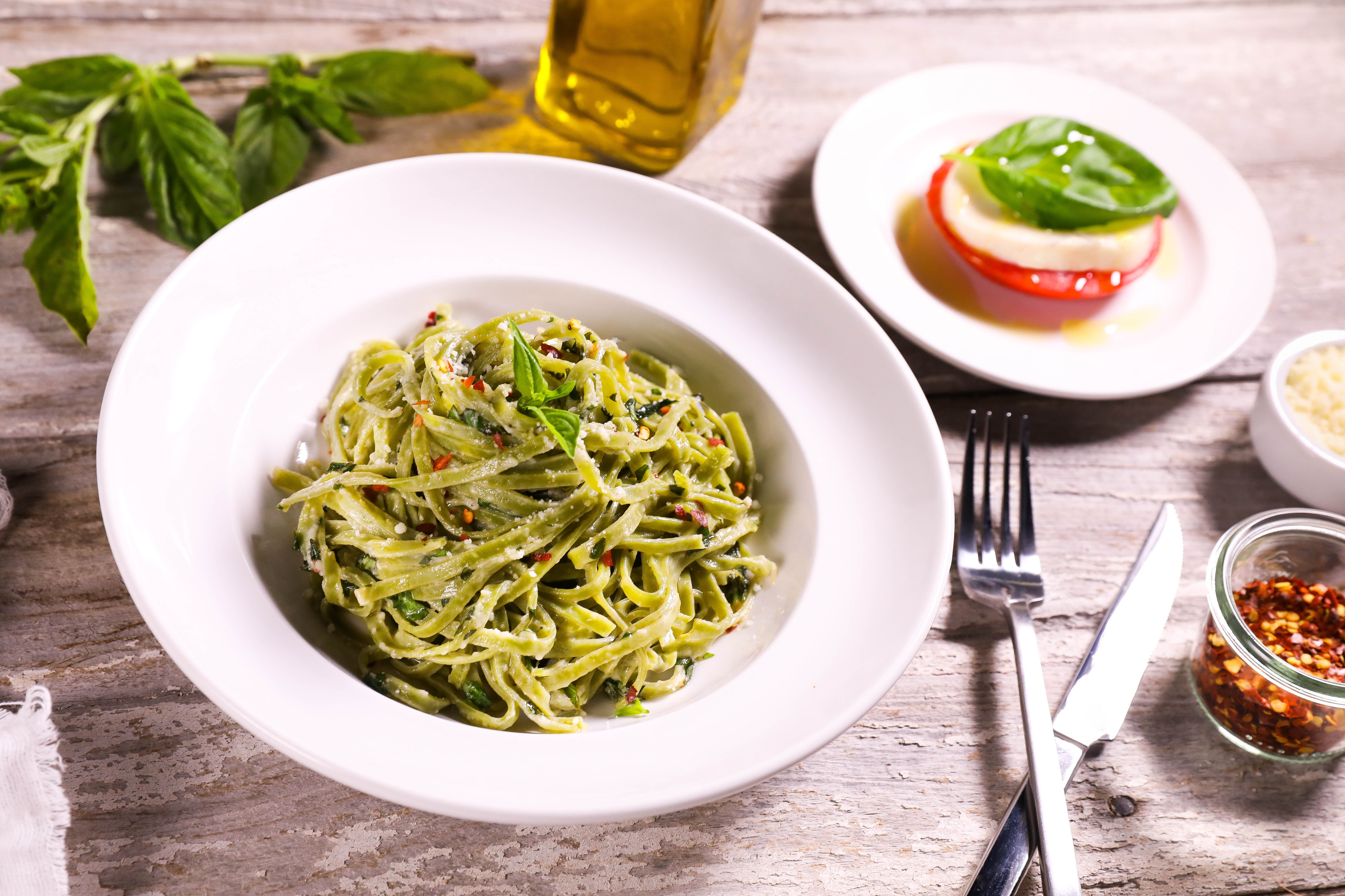 Local Spinach Pasta Recipe