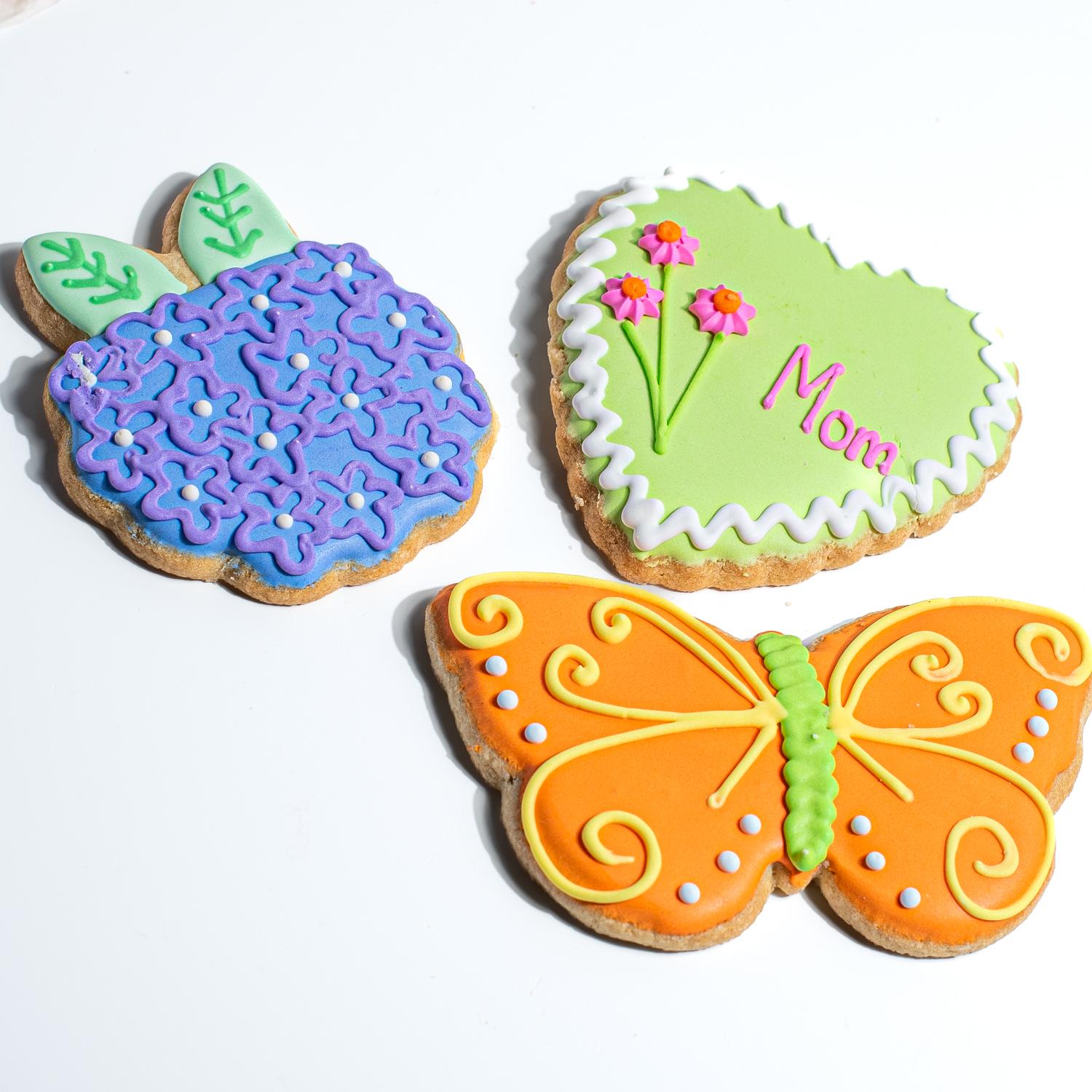 I love you mom cookies