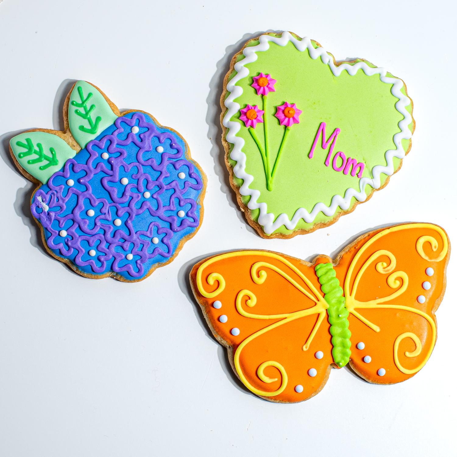 I love you mom cookies