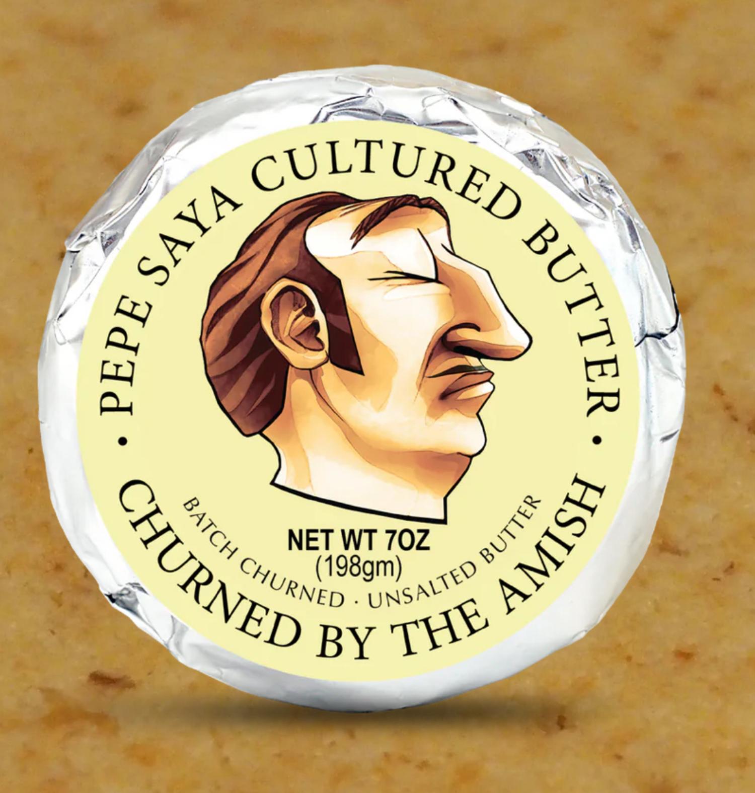 Pepe Saya Cultured Butter churned by th Amish