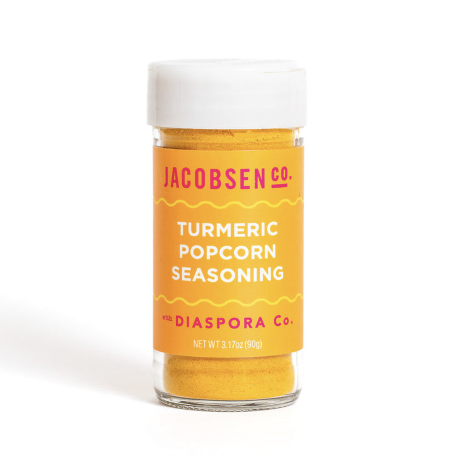 Jacobsen Salt Co Turmeric Popcorn Seasoning with Diaspora co