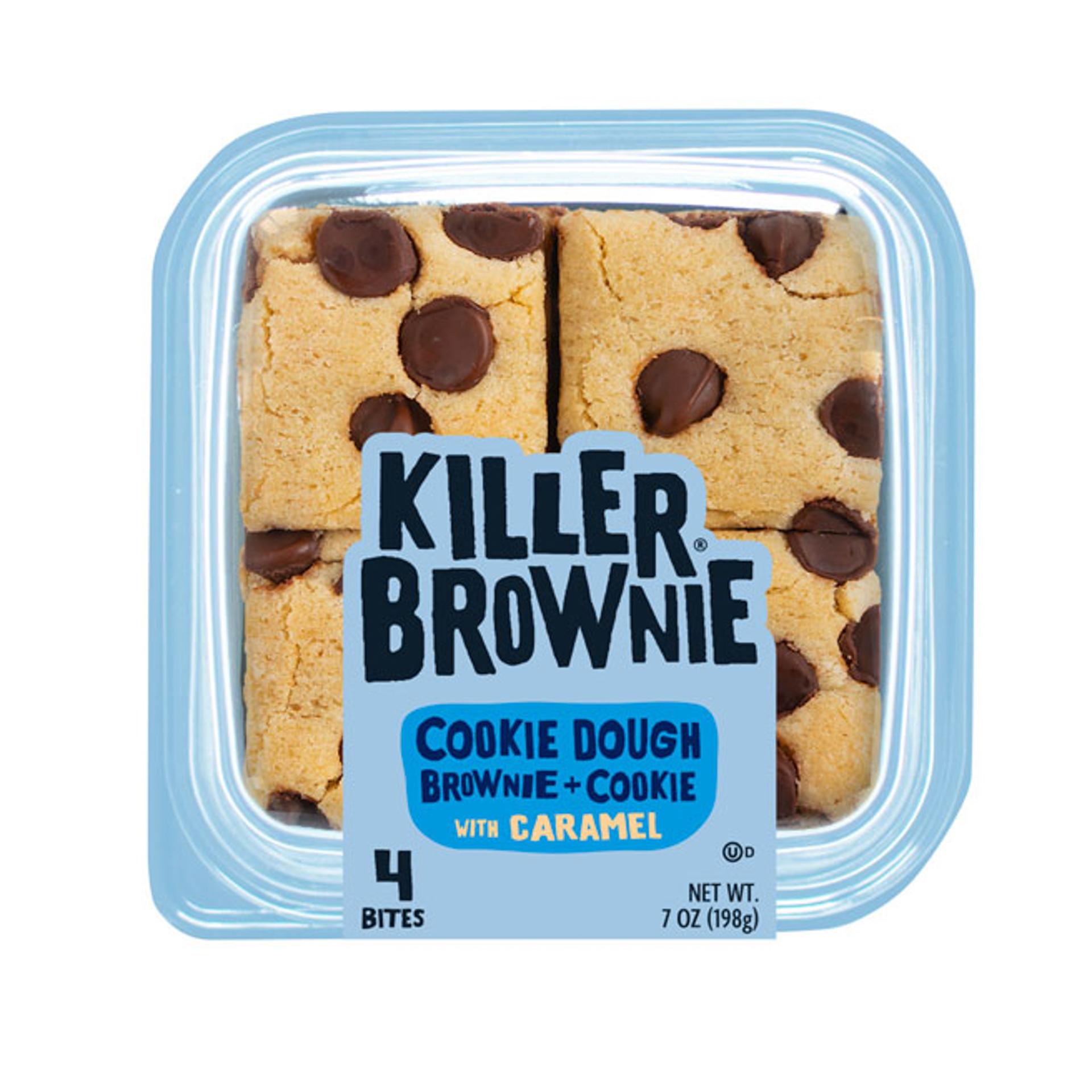 Cookie Dough Killer Brownie 4-ct Bites tray