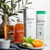 Kosterina Olive Oil and Vinegar Gift Set with green goddess olive oil from greece, organic olive oil, tangerine vinegar, cucumber lemon balsamic vinegar