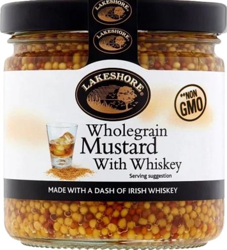 Lakeshore Wholegrain Mustard with Whiskey