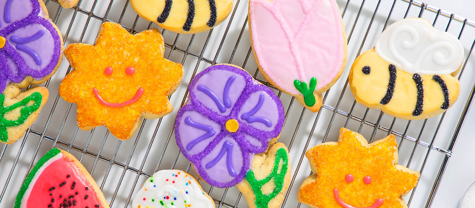 Laura's Cookies spring shapes