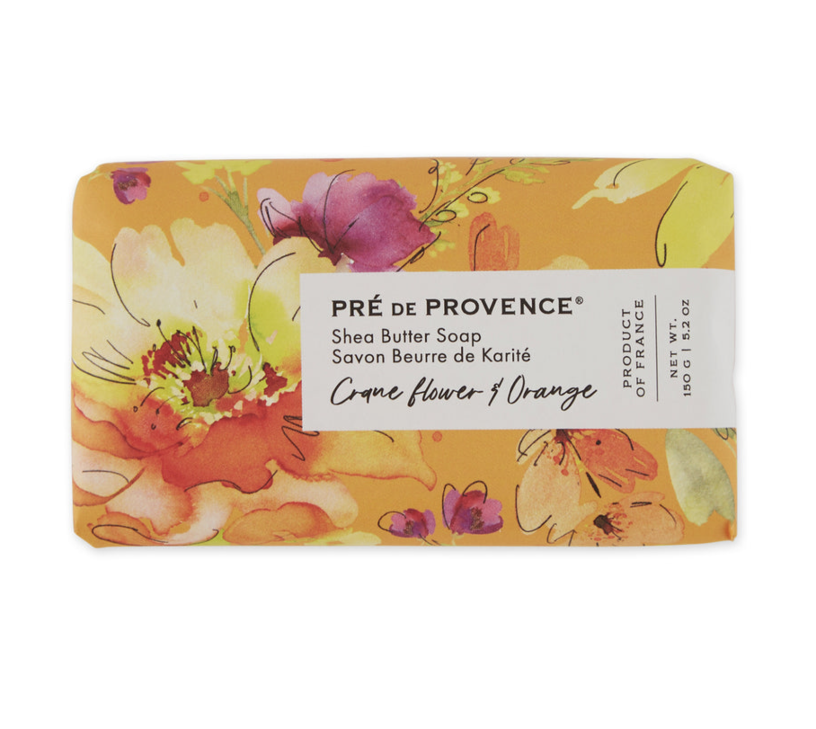 Bar Soap Le Jardin Crane Flower and Orange Gift Set