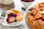 DLM Lemon Berry Coffee Cake with blueberries and raspberries brunch gift