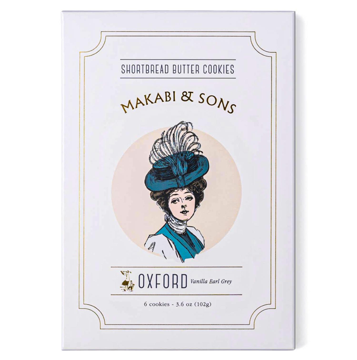 Makabi & Sons Oxford Earl Gray cookies