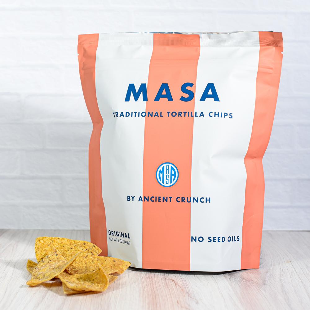 Masa Grassfed Tallow Corn Chips By Ancient Crunch