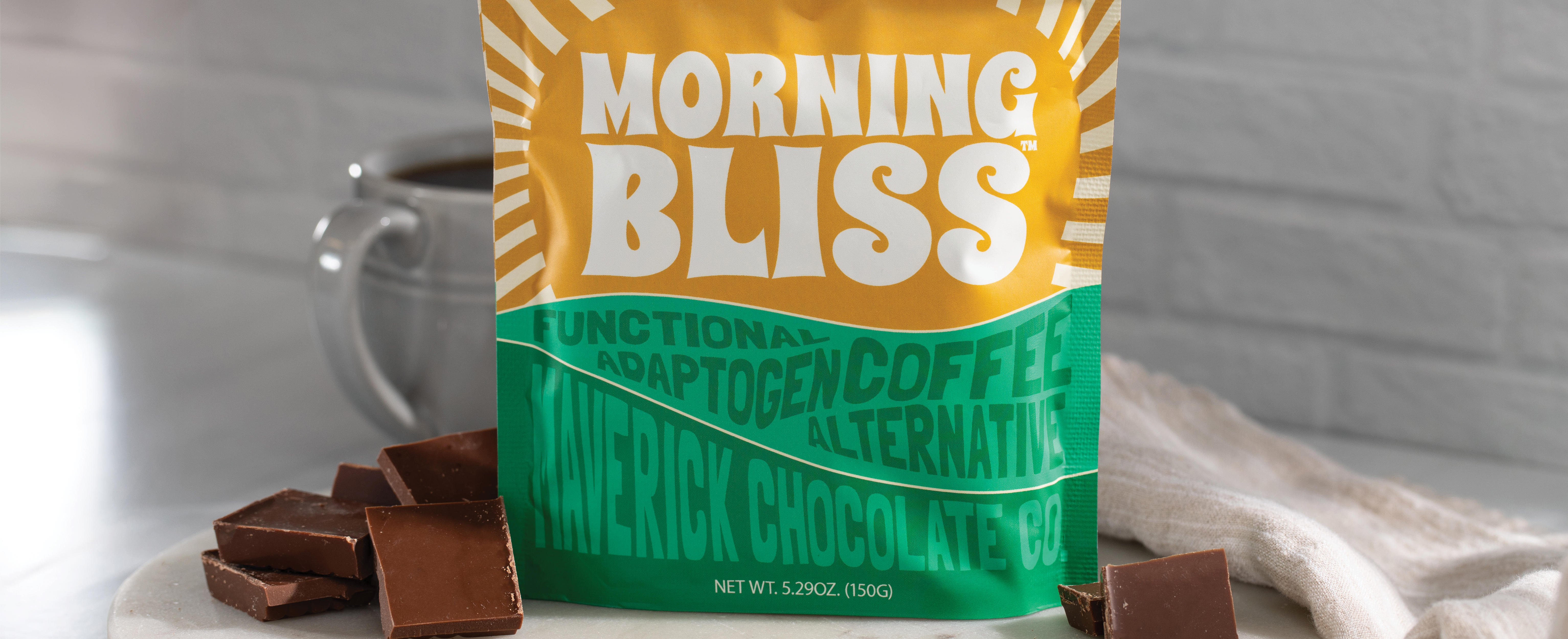 Maverick Chocolate Co. Morning Bliss Functional Adaptogen Coffee Alternative