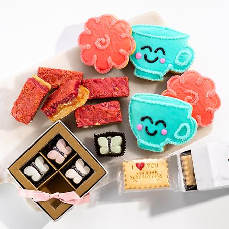 Mother's Day Cookie and Candy Gift Box